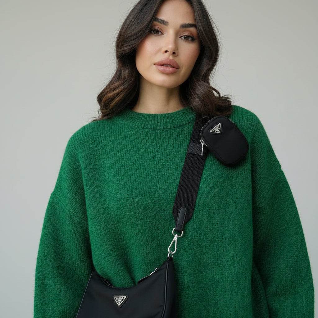 Nathalie - Completo autunnale in maglia calda