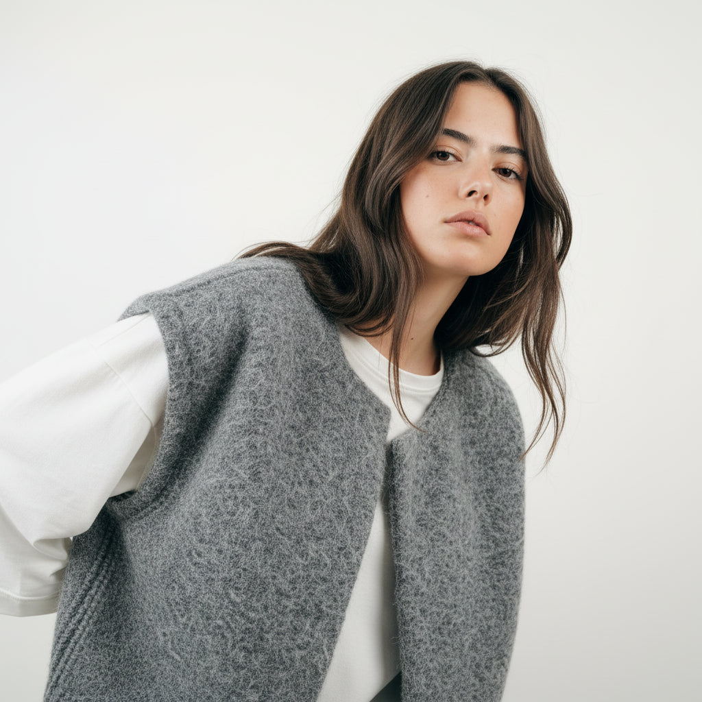Emilia | Gilet Luxe Mohair
