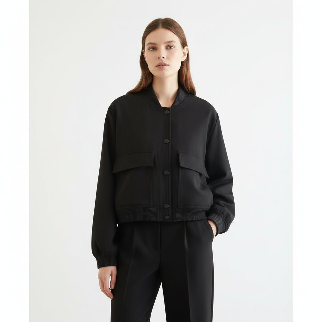 EMILY | BOMBER IN ROYAL VELVET