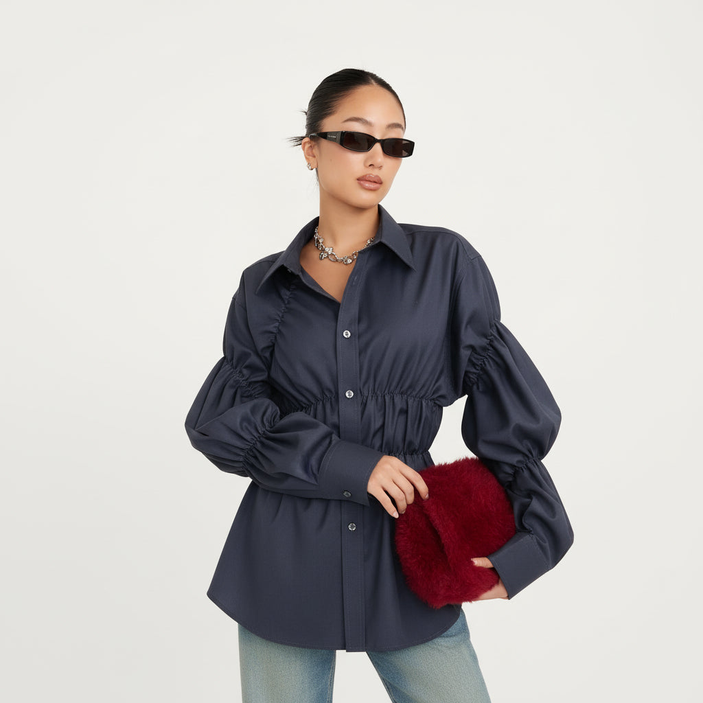 Natalia - Blusa Arricciata