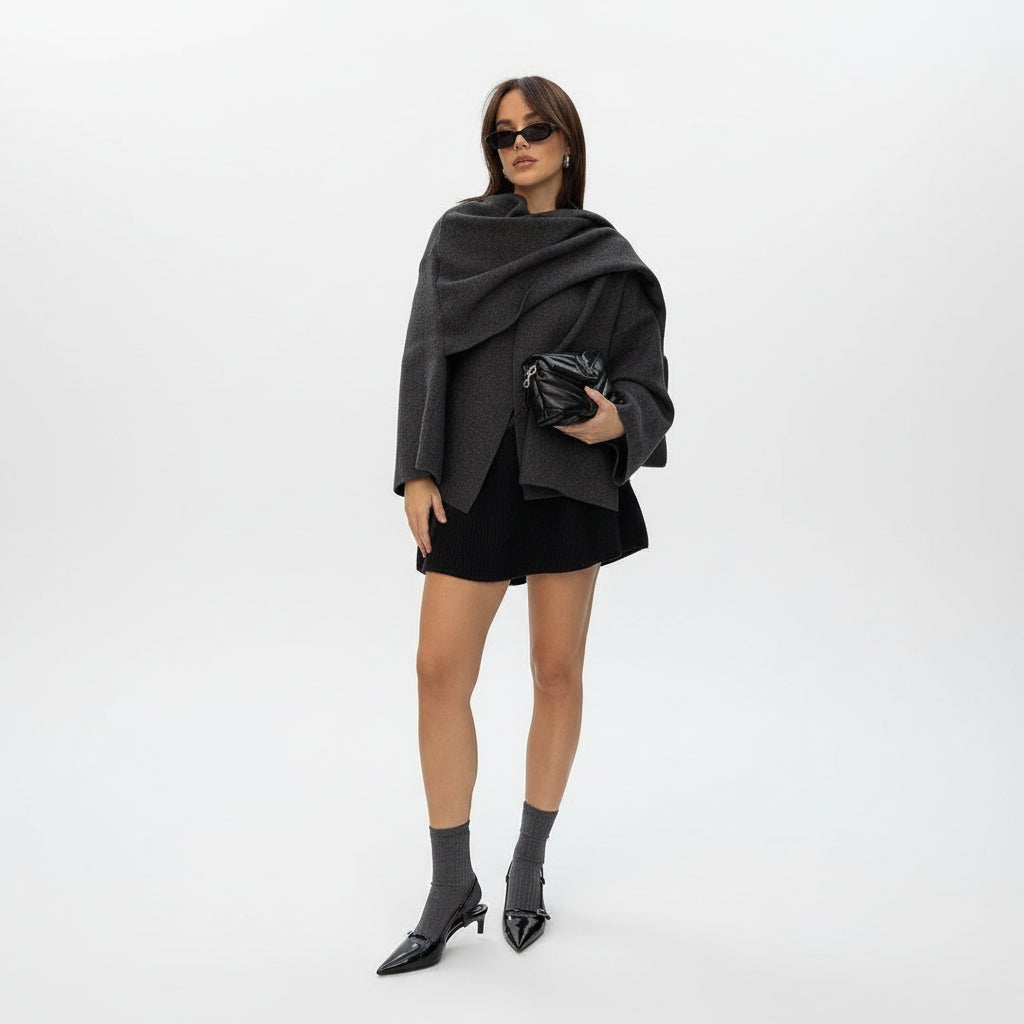 Mace | Elegant Cape Scarf