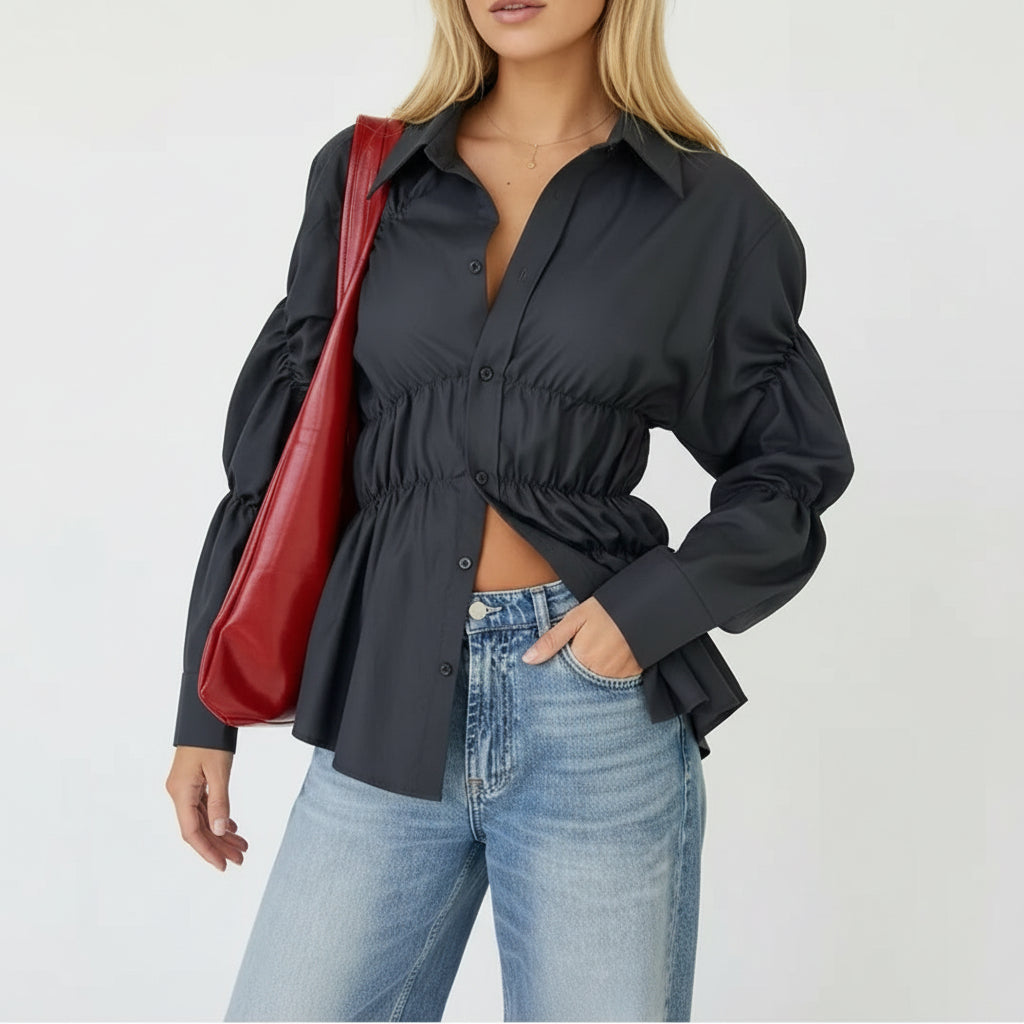 Natalia - Blusa Arricciata