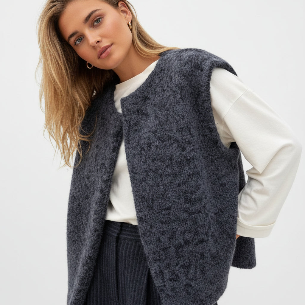 Emilia | Gilet Luxe Mohair