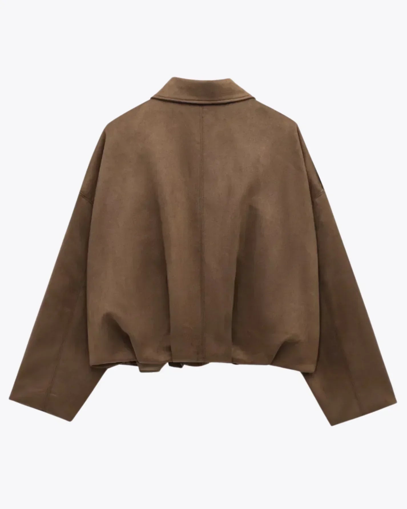 Fabiane | Oversized Suede Jacket for Women – Warm & Elegant