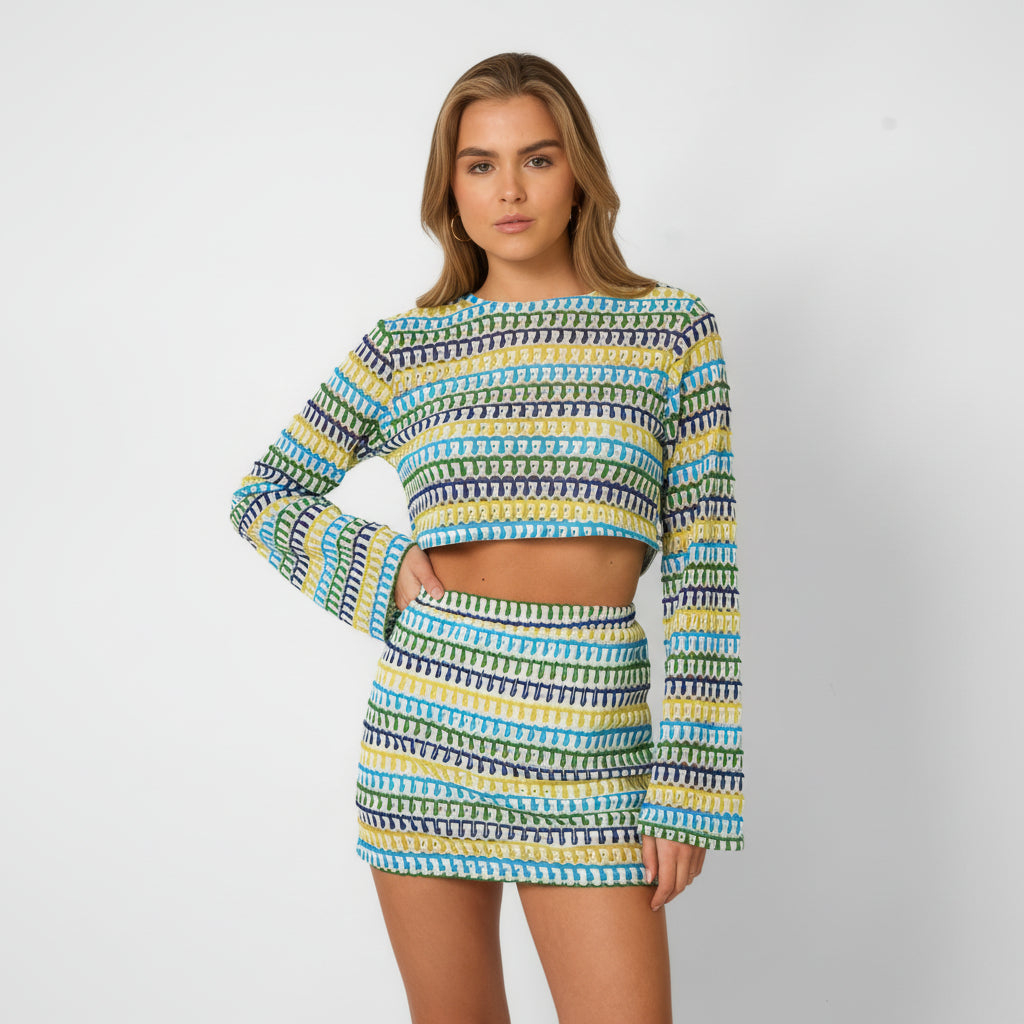 Emmy - Two Piece Flared Set