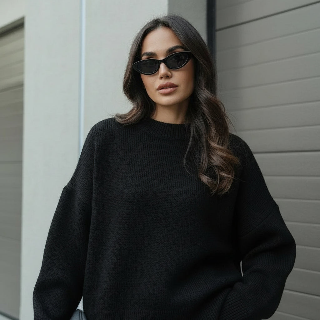 Nathalie - Completo autunnale in maglia calda