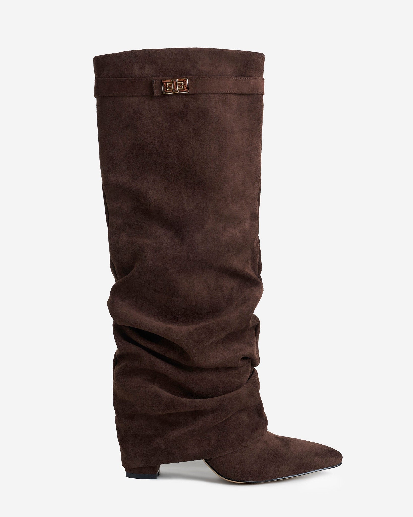 Lavista High Suede Boots - Brown