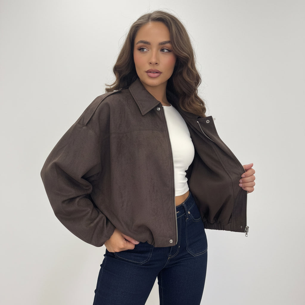 Tilly - Veganmocka Bomber