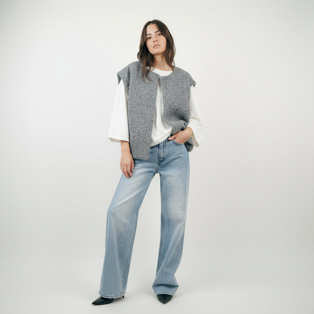 Emilia | Gilet Luxe Mohair