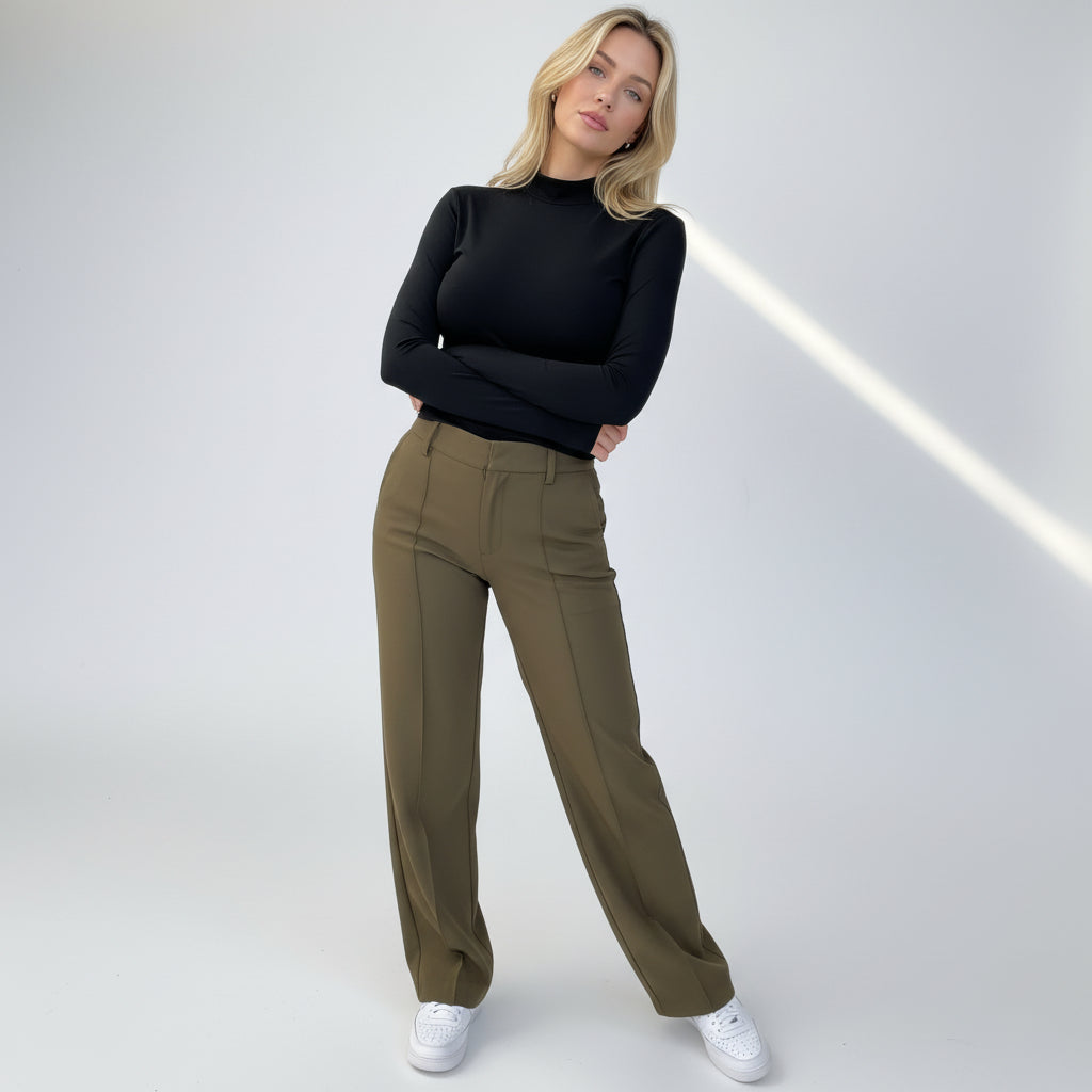 Elena | Wide Leg Trousers