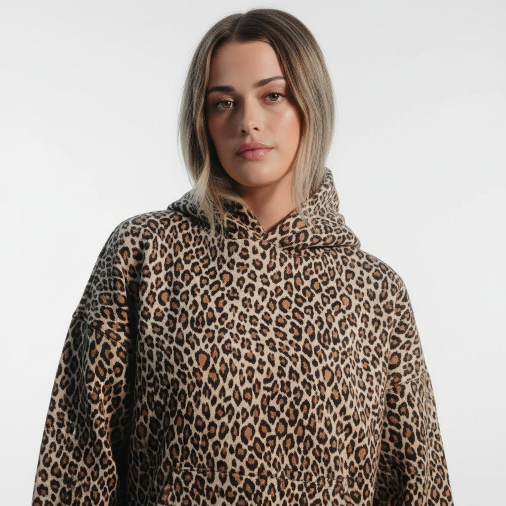 Cheetah | Felpa con Cappuccio