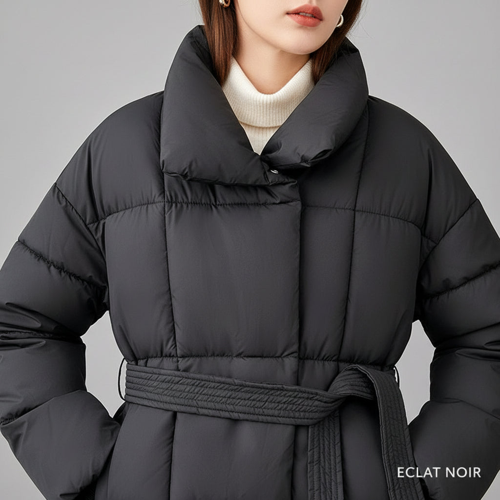 Asia - Belted Puffer Jacket
