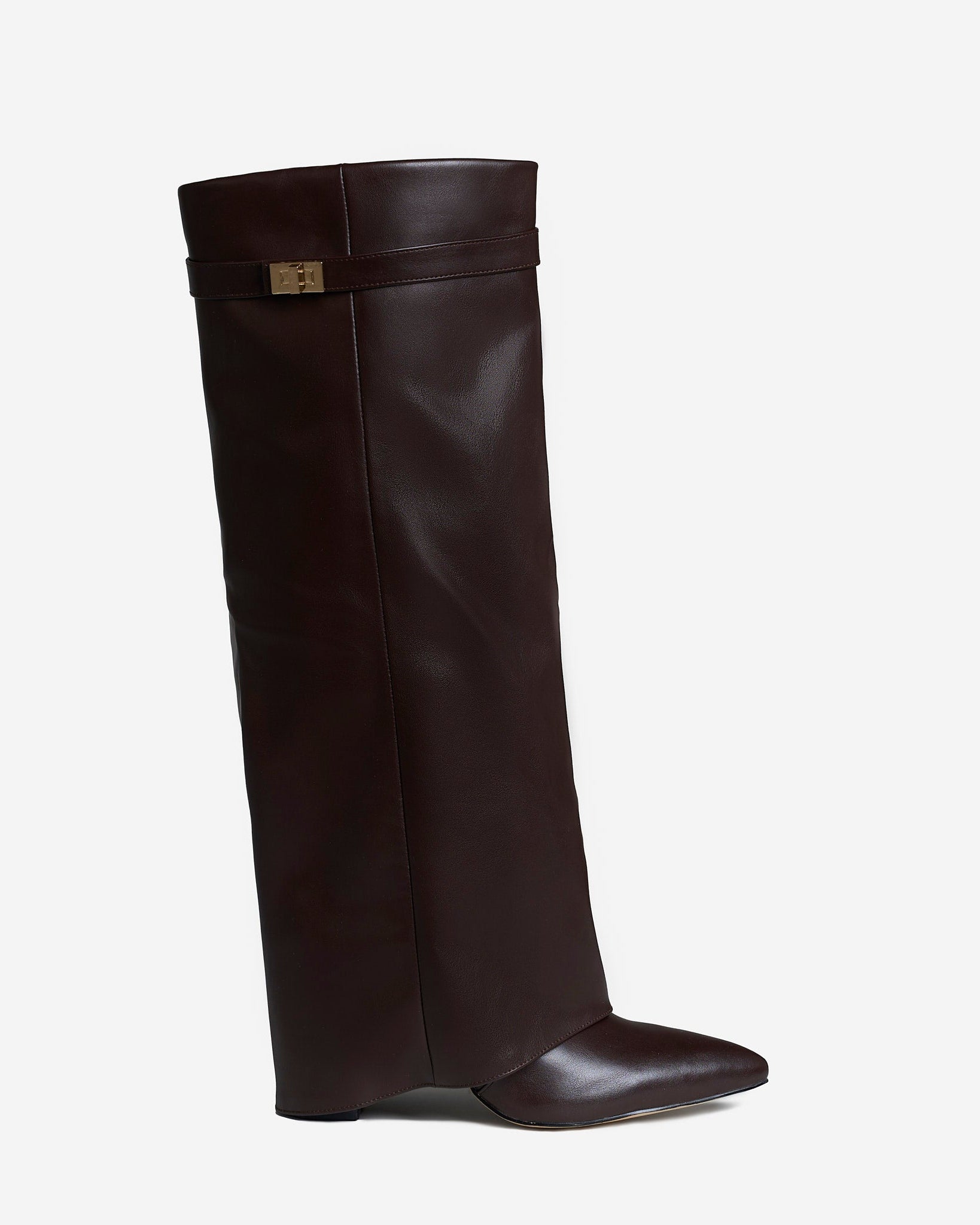 High Leather Boots Lavista - Brown