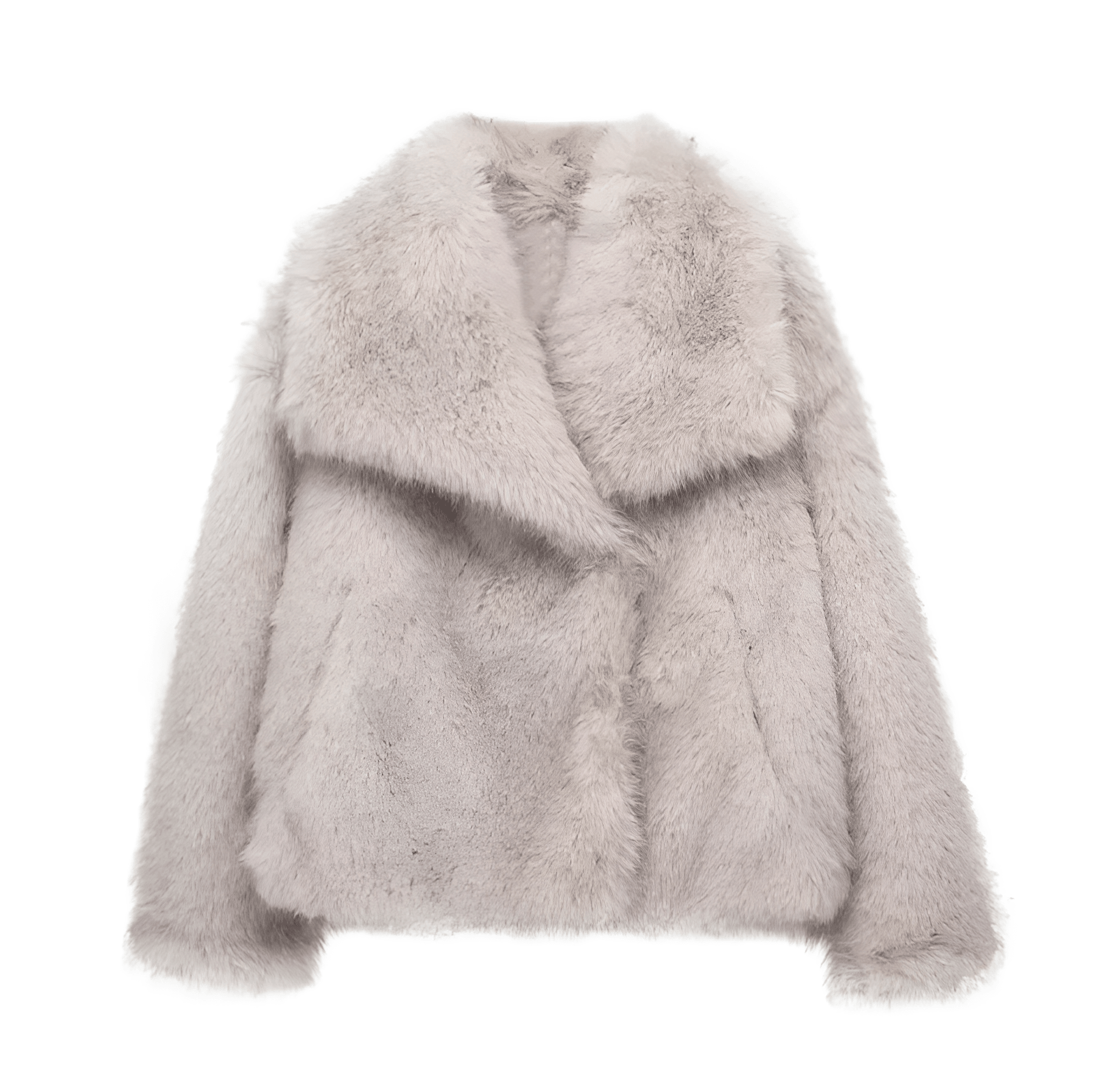 Ebba – Elegant Vegan Fur Jacket