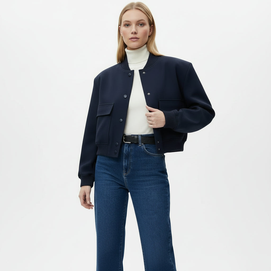 EMILY | BOMBER IN ROYAL VELVET