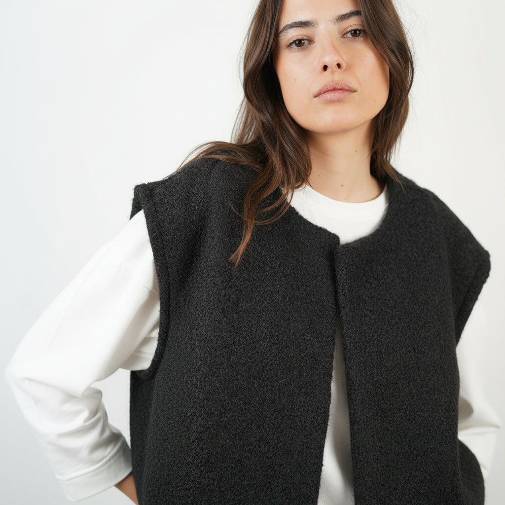 Ava | Gilet in Mohair Lussuoso