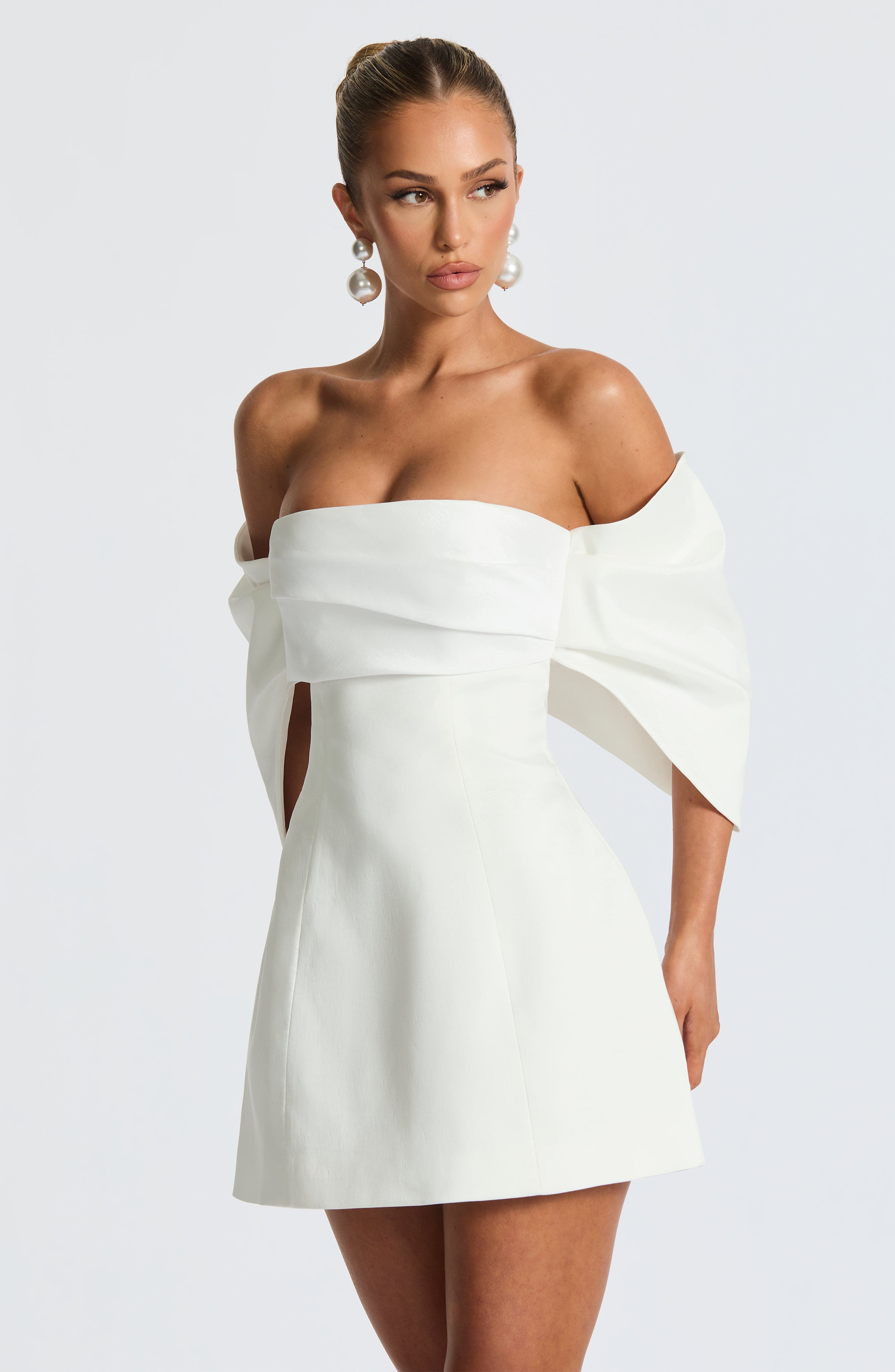 Mini Briella Dress - Ivory