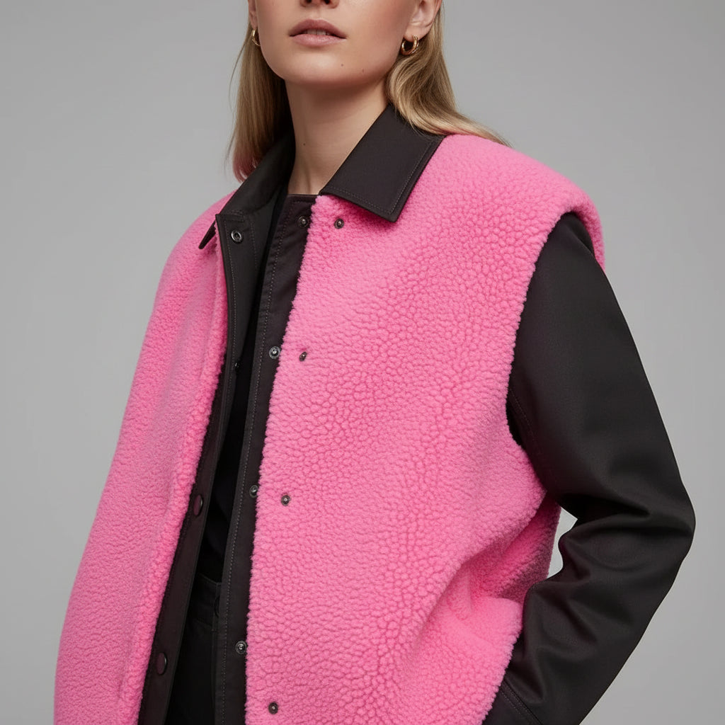 Ovelia | Trendy Wool Gilet for Women with Buttons