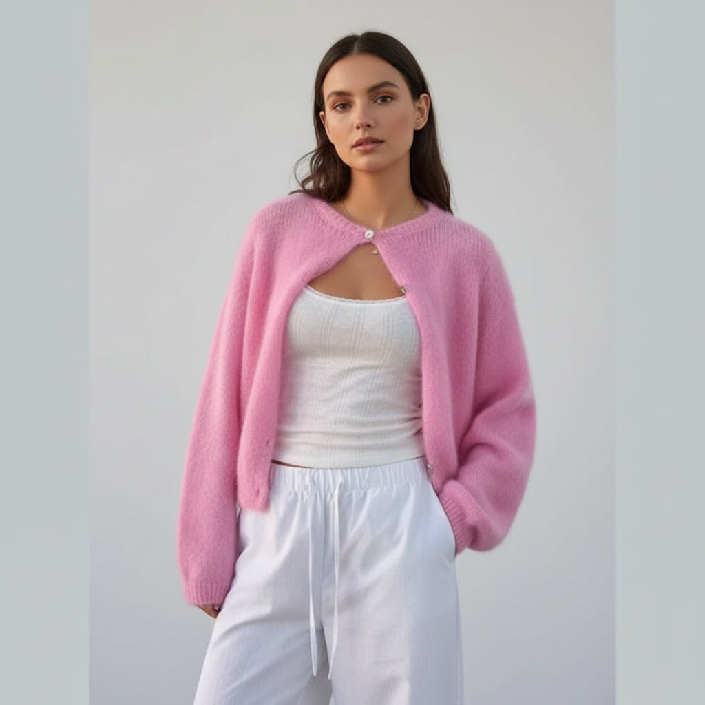 Lana | Cardigan in Mohair