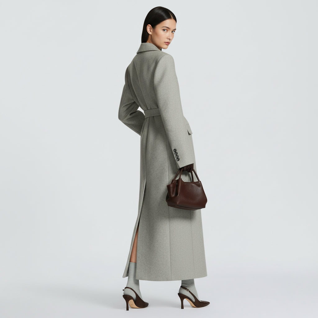 Ursula Coat - Light Grey