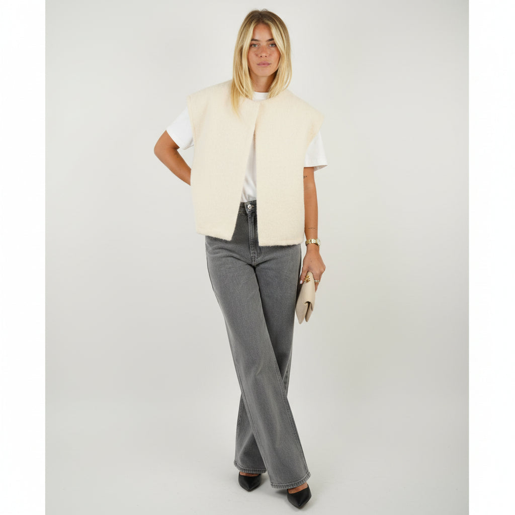 Ava | Gilet in Mohair Lussuoso
