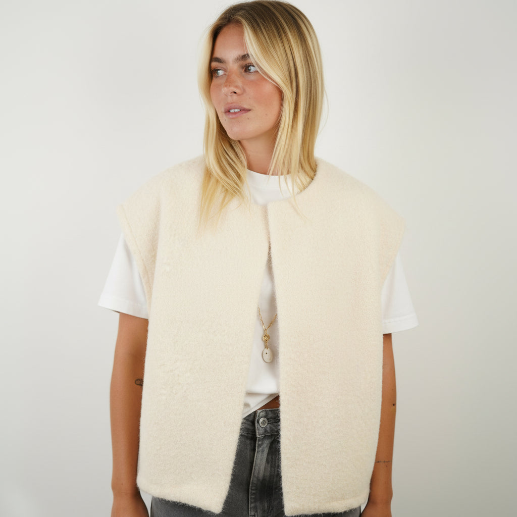 Emilia | Gilet Luxe Mohair